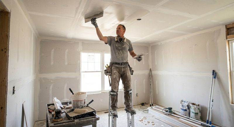 Ceiling Drywall Installation in Wilmington, NC