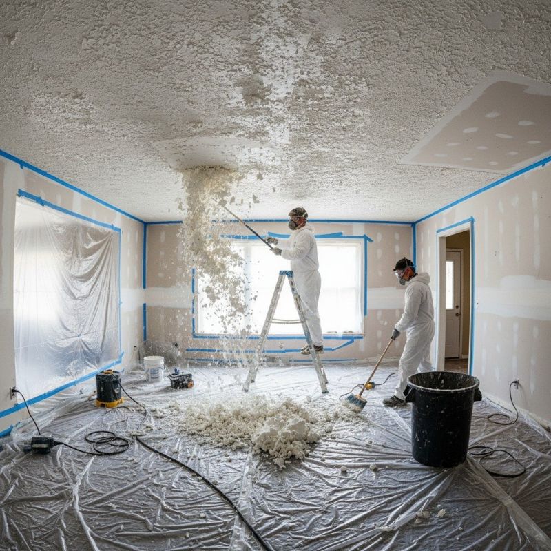 Stipple Ceiling Removal in Overland Park, KS