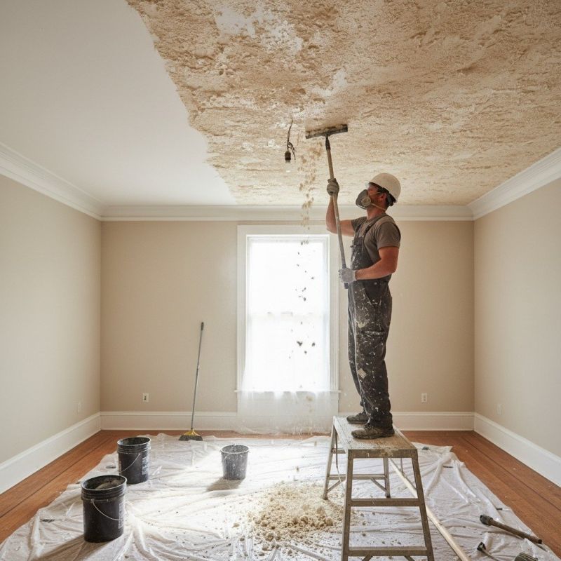 Stipple Ceiling Removal in Longmont, CO