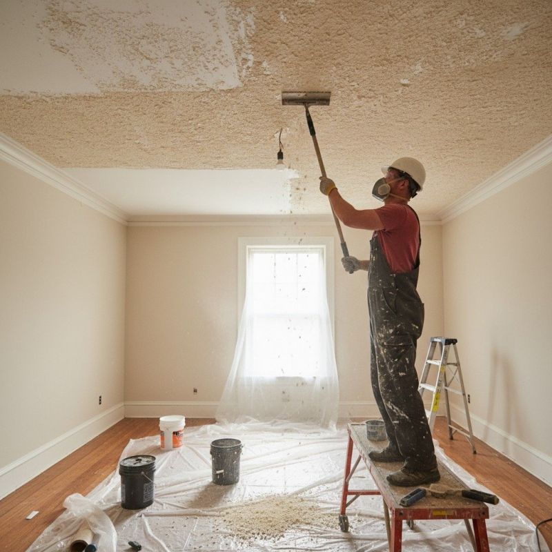 Textured Ceiling Scraping in Denver, CO