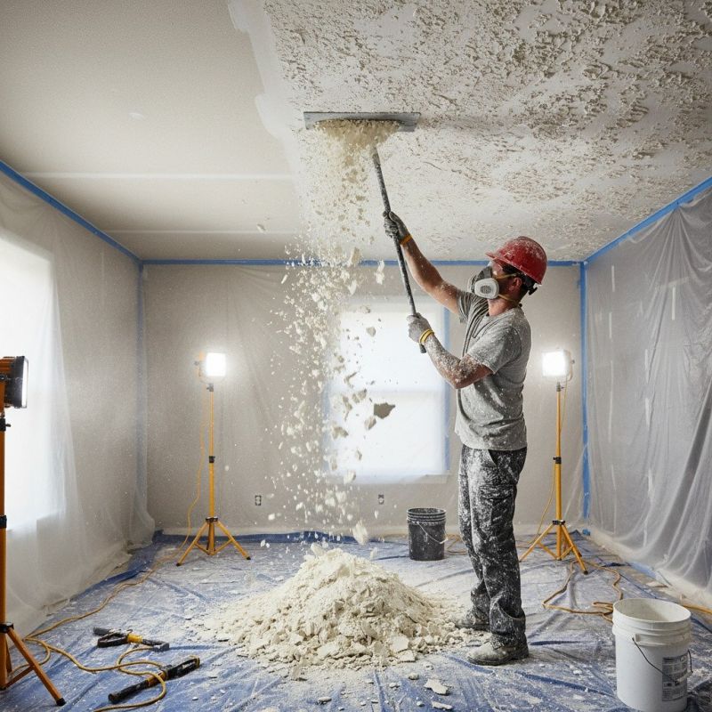 Textured Ceiling Removal Service