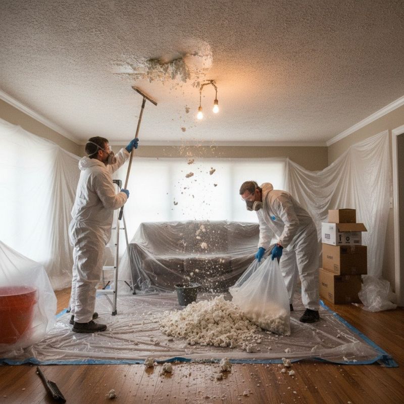 Stipple Ceiling Removal in Littleton, CO